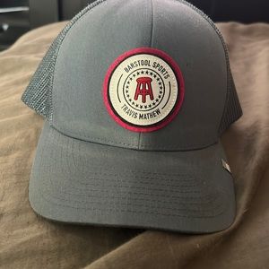 Blue barstool sports/Travis, Matthew snapback